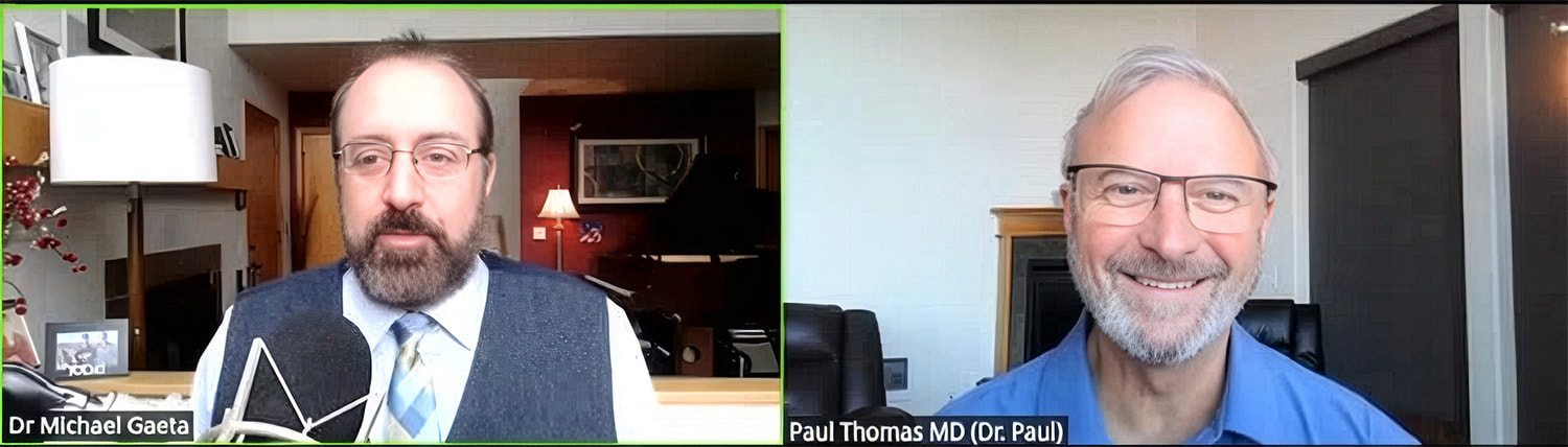  Dr. Paul Thomas speaking during his interview on Mondays with Michael with Dr. Michael Gaeta about informed consent, vaccine safety research, and pediatric risk assessment.